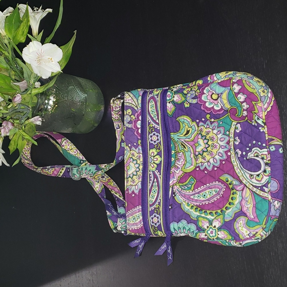 Vera Bradley Cross Bag -purple 💜  tone